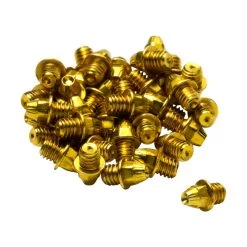 REVERSE Pedal Pins M4 Set 24x (Stahl) 7 REVERSE Pedal Pins M4 Set 24x (Stahl) -Fahrradersatzteile 24 reverse pedal pins m4 set stahl gold