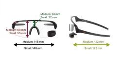 TriEye View Sport Basic - Sonnenbrille Mit Rückspiegel -Fahrradersatzteile Sizes View ooL4