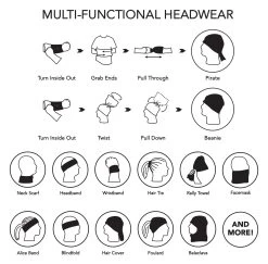 EBIKE24 Multifunktionstuch - Schlauchschal -Fahrradersatzteile ebike24 multifunktionstuch anleitung
