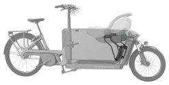 Trek Fetch+ 4 Kindersitz-Adapter -Fahrradersatzteile kindersitz adapter roemer montiert