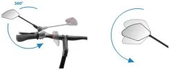 Krampe E-Bike Fahrradspiegel KF Cross - Klappbar 8 Krampe E-Bike Fahrradspiegel KF Cross - Klappbar -Fahrradersatzteile krampe fahrradspiegel kf cross typ a anwendung