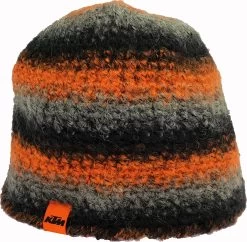 KTM Factory Team Beanie Schwarz/grau/orange