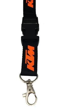 KTM Schlüsselanhänger Key-Holder Schwarz/orange -Fahrradersatzteile ktm key holder