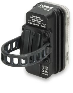 Lupine Rotlicht Max Rücklicht -Fahrradersatzteile lupine ruecklicht rotlicht max rueckseite 1