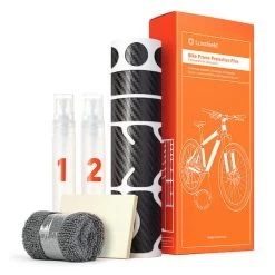 Luxshield Lackschutzfolie Bike Universal -Fahrradersatzteile luxshield lackschutzfolie bike universal set carbon