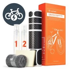 Luxshield Lackschutzfolie E-Bike Universal 15 Luxshield Lackschutzfolie E-Bike Universal -Fahrradersatzteile luxshield lackschutzfolie ebike universal set carbon