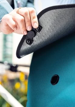 Ortlieb Velo-Shopper Gepäckträgertasche -Fahrradersatzteile ortlieb velo shopper petrol hauptfach innentasche