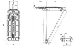 Pletscher Genius 28" Gepäckträger Für Flyer T-/L-Serie Ohne HS -Fahrradersatzteile pletscher easy fix ebike gepaecktraeger detail