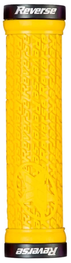 REVERSE Griff Stamp Lock On Ø30mm X 135mm 30 REVERSE Griff Stamp Lock On Ø30mm X 135mm -Fahrradersatzteile reverse griff stamp lock on durchmesser30mm 135mm gelb schwarz
