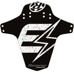 REVERSE Mud Fender E-Serie (Schwarz/Weiß) Für Federgabel Oder Hinterrad