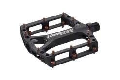 REVERSE Pedal Black ONE - Paar 19 REVERSE Pedal Black ONE - Paar -Fahrradersatzteile reverse pedal black one schwarz orange
