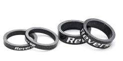REVERSE Spacer 10mm / 5mm Carbon 1 1/8" (Schwarz) -Fahrradersatzteile reverse spacer 10mm 5mm carbon 1 1 8 schwarz 3311