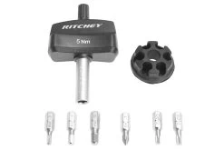 Ritchey Torque Key Drehmomentschlüssel Mit Verschiedenen Bits -Fahrradersatzteile ritchey torqkey drehmomentschluessel 5nm verschiedene aufsaetze 0