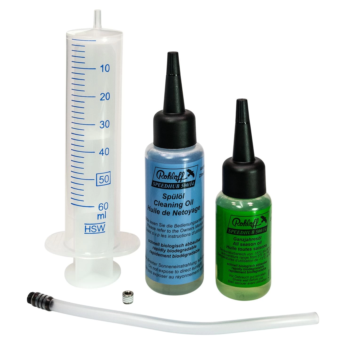 Rohloff Ölwechselset Komplett 3 Rohloff Ölwechselset Komplett