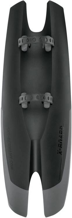 SKS Dirtboard X-Board Schutzblech -Fahrradersatzteile sks x board schwarz grau ansicht von oben