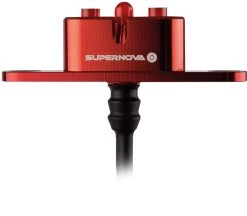 Supernova E3 Tail Light 2 Gepäckträgermontage - 6V -Fahrradersatzteile supernova e3 tail light 2 gepaecktraegermontage 6 v rot