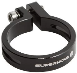 Supernova Seat Post Clamp 31.6mm Schwarz Für Tail Light