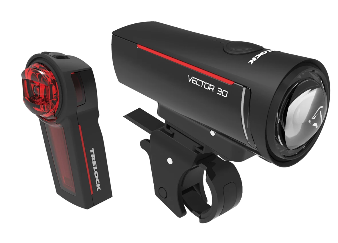 Trelock Licht-Set LS 300 I-GO VECTOR 3 Trelock Licht-Set LS 300 I-GO VECTOR