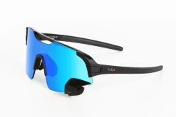 TriEye View Air Revo - Sonnenbrille Mit Rückspiegel -Fahrradersatzteile trieye view air revo blau side