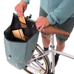 Vaude ReCycle Pro Single Fahrradtasche -Fahrradersatzteile vaude recycle pro single fahrradtasche montiert