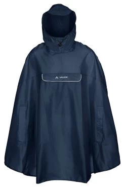 Vaude Valdipino Regen-Poncho -Fahrradersatzteile vaude valdipino regen poncho marine