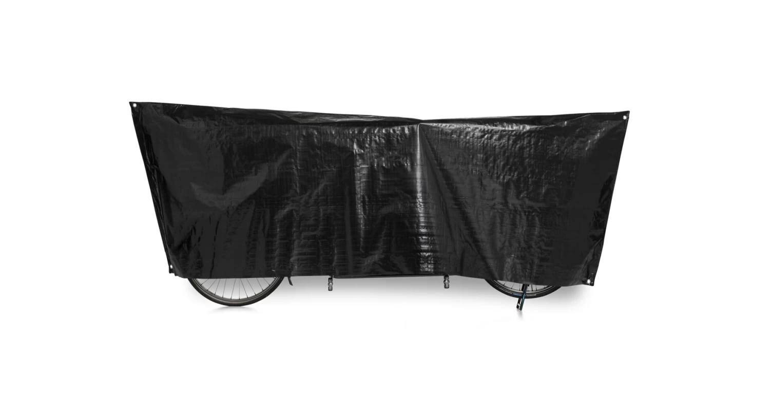 VK E-Bike Schutzhülle Tandem - Extralang Inkl. Ösen & Leine Schwarz 3 VK E-Bike Schutzhülle Tandem - Extralang Inkl. Ösen & Leine Schwarz